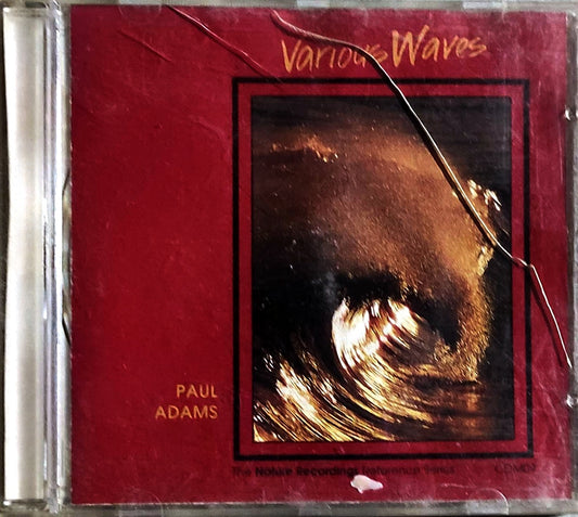 Paul Adams –  Various Waves (1989, CD)