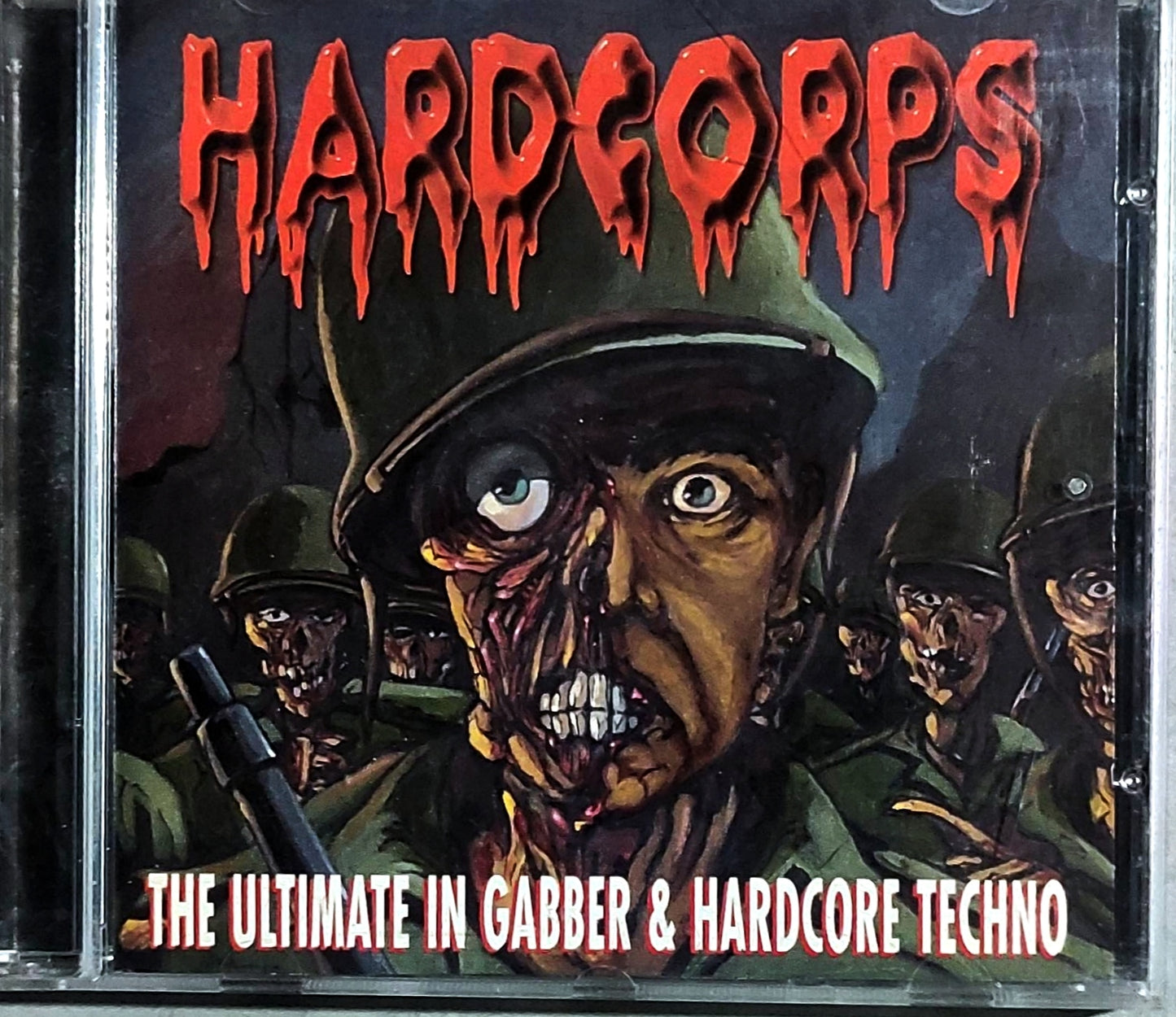 Various – Hardcorps - The Ultimate In Gabber & Hardcore Techno (1998,CD)