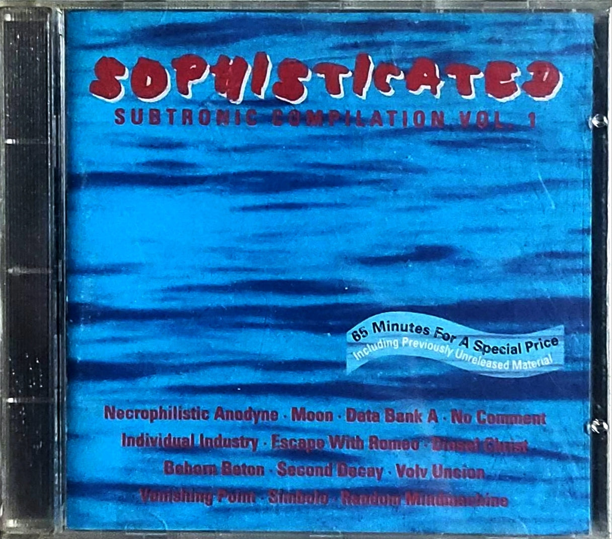 Various – Sophisticated - Subtronic Compilation Vol. 1 (1993,CD)