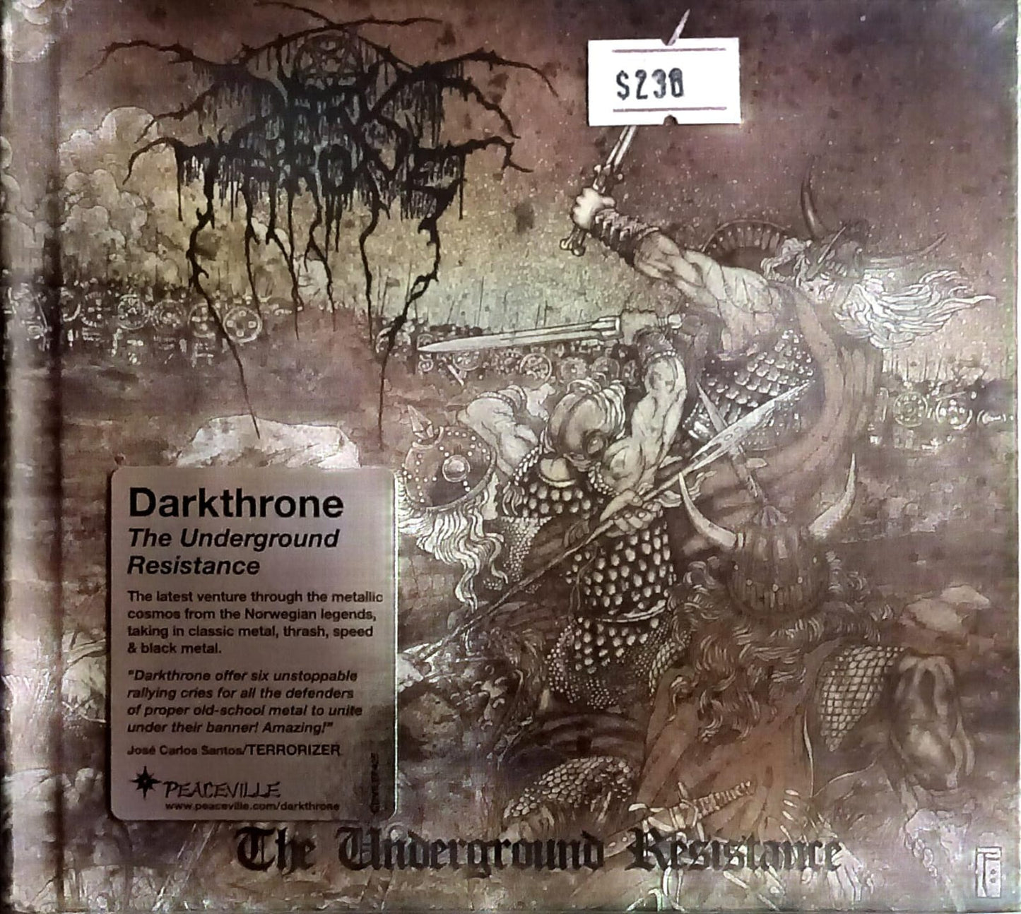 Darkthrone – The Underground Resistance (2013, CD/Digibook)