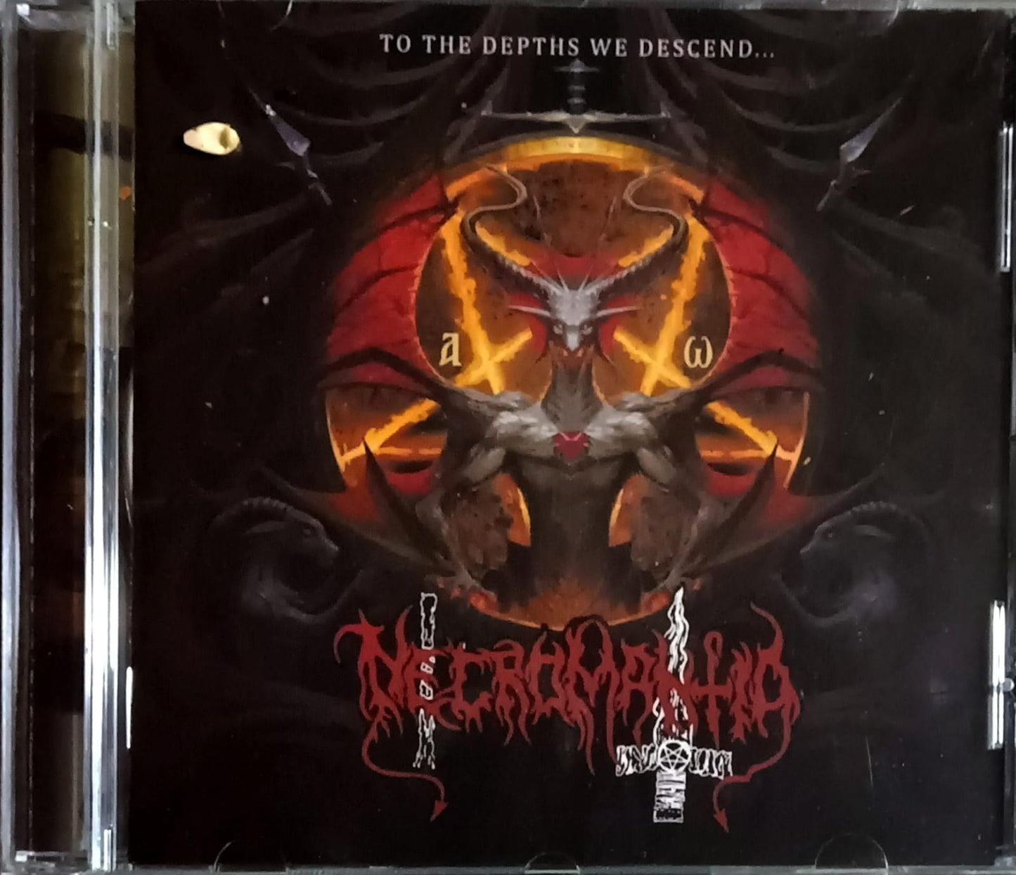 Necromantia – To The Depths We Descend…  (2021, CD)