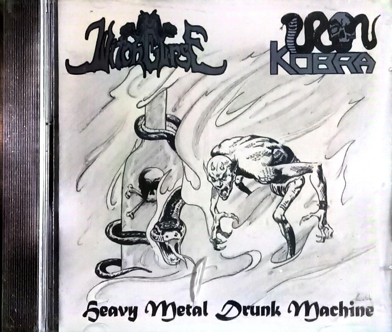 Witchcurse / Iron Kobra – Heavy Metal Drunk Machine  (2011, CD)