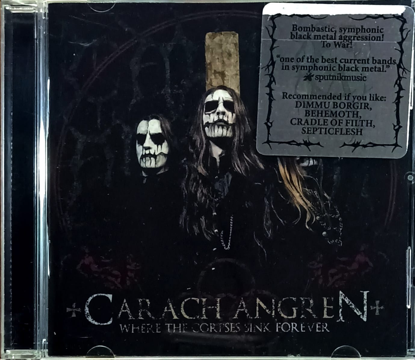 Carach Angren – Where The Corpses Sink Forever  (2012, CD)