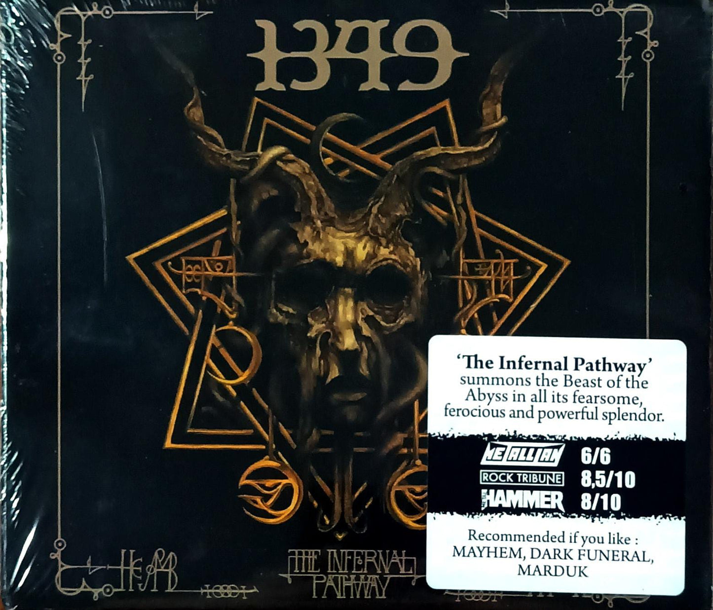 1349 – The Infernal Pathway  (CD / Digipak, 2019)