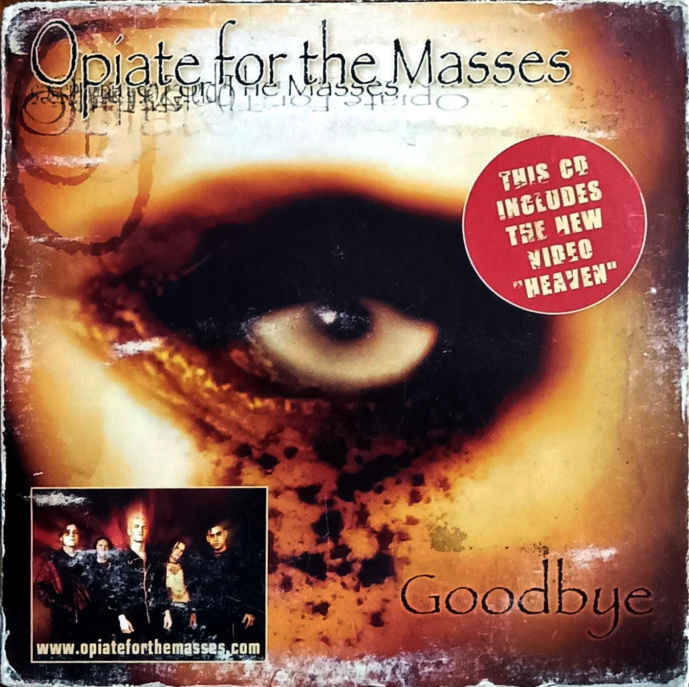 Various – Opiate For The Masses – Goodbye (2003,CD, Acoplado/Cardboard)