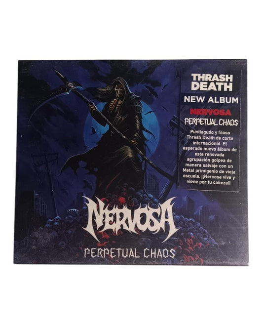 Nervosa – Perpetual Chaos (CD/ Slipcase, 2021)